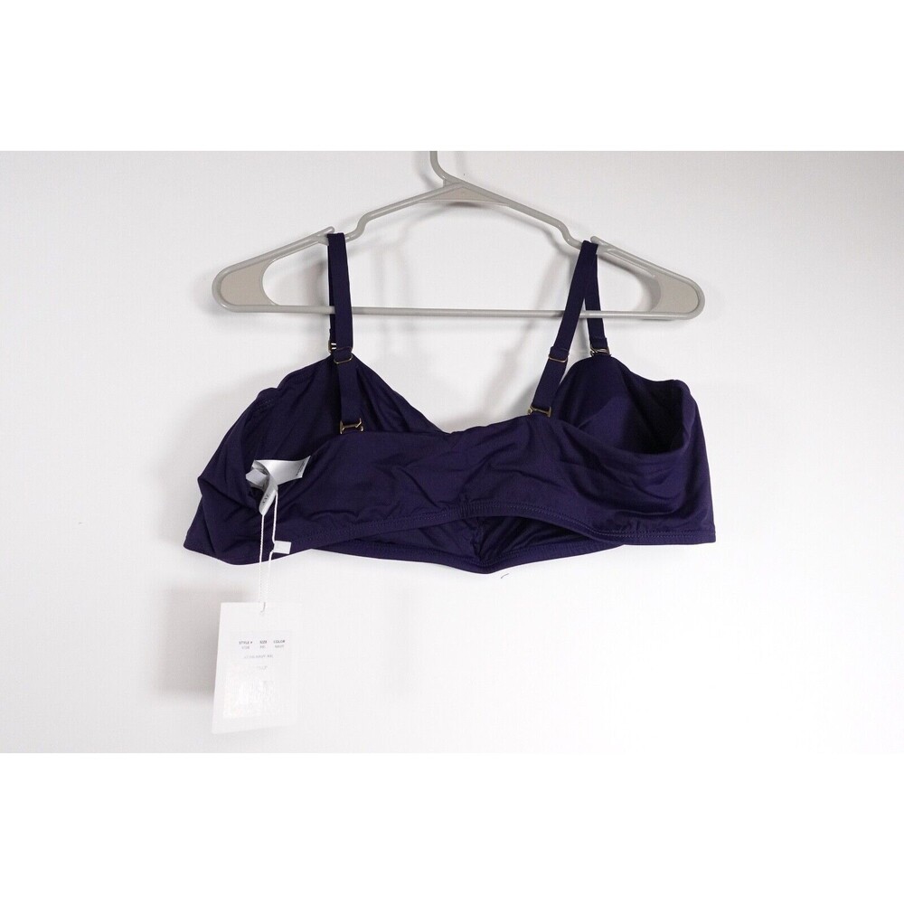 Andie Swim The Rio Bikini Top Navy Size XXL Convertible Straps NEW AT106 - Picture 7 of 8